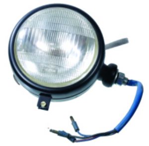 Head Light Assy.(Black) Rh